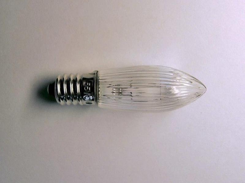 Kerzen-Kleinlampe <br>55 V / 3 W / Fassung: E 10